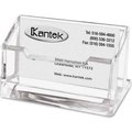 Kantek. Kantek Clear Acrylic Business Card Holder, 80-Card Capacity, 4inW x 1 7/8inD x 2inH AD-30